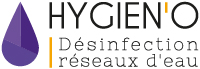 HygienO spécialiste en désinfection de réseaux d'eau en Suisse et en Bourgogne Franche Comté Logo